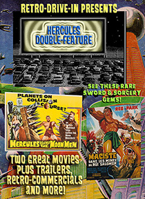 RETRO DRIVE-IN HERCULES DOUBLE-FEATURE